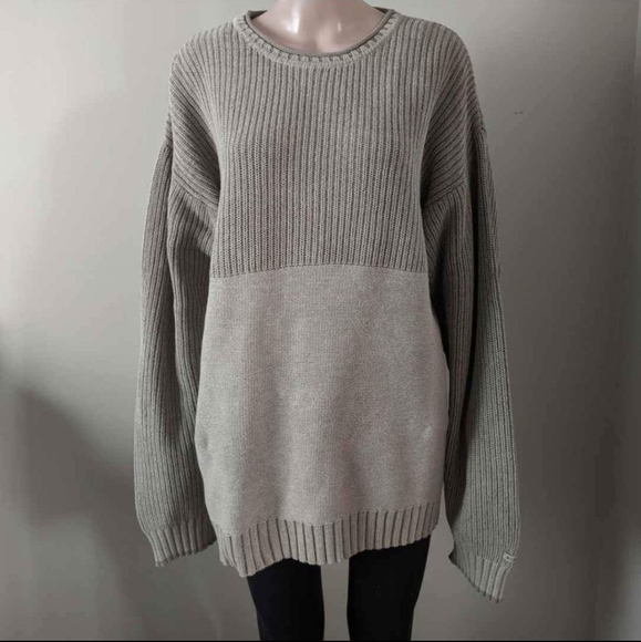 Vintage Columbia knit crewneck sweater, men's XL - Picture 1 of 6